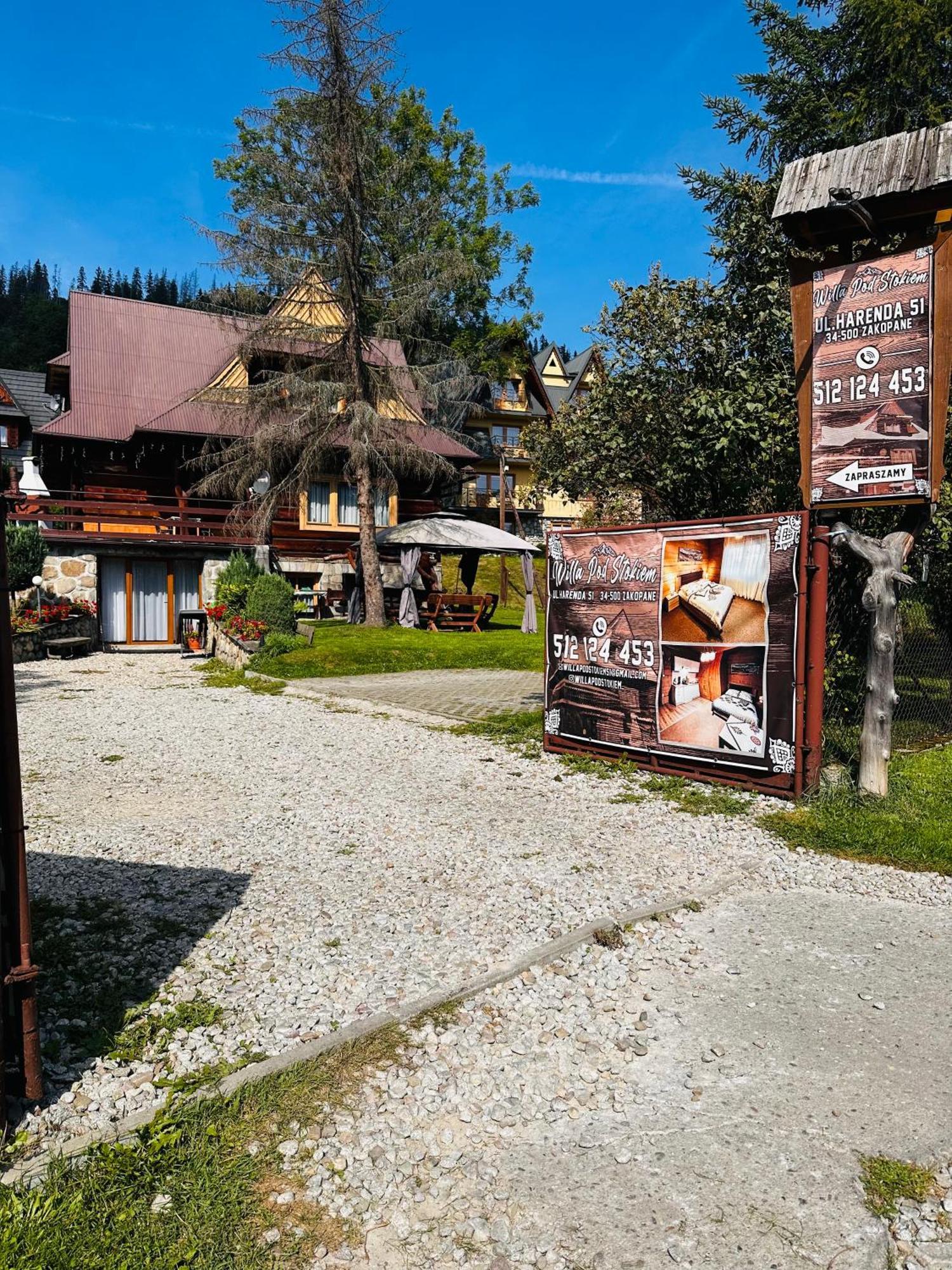 Willa Pod Stokiem Zakopane Exteriér fotografie
